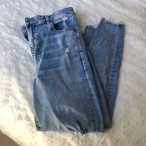 AE highest rise jeggings